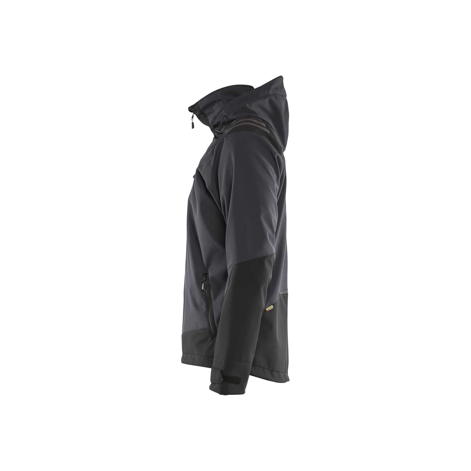 BLAKLADER 47492513 Softshell Jacket Hi Vis Reflective Softshell Work Jacket MEN - Waterproof